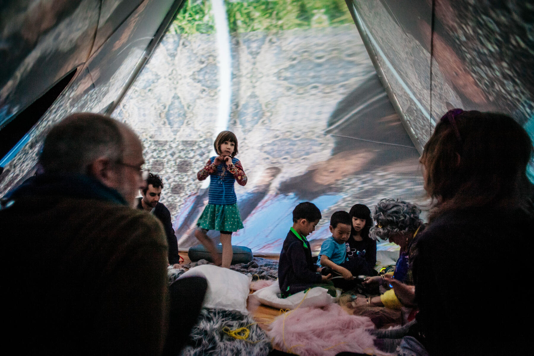 i/me/you\we are infinitely unique together, Storytelling Inside Pyramid