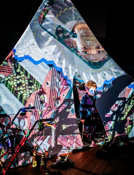 i/me/you\we are infinitely unique together, Video Pyramid & Teaching Residency, Open Signal Portland