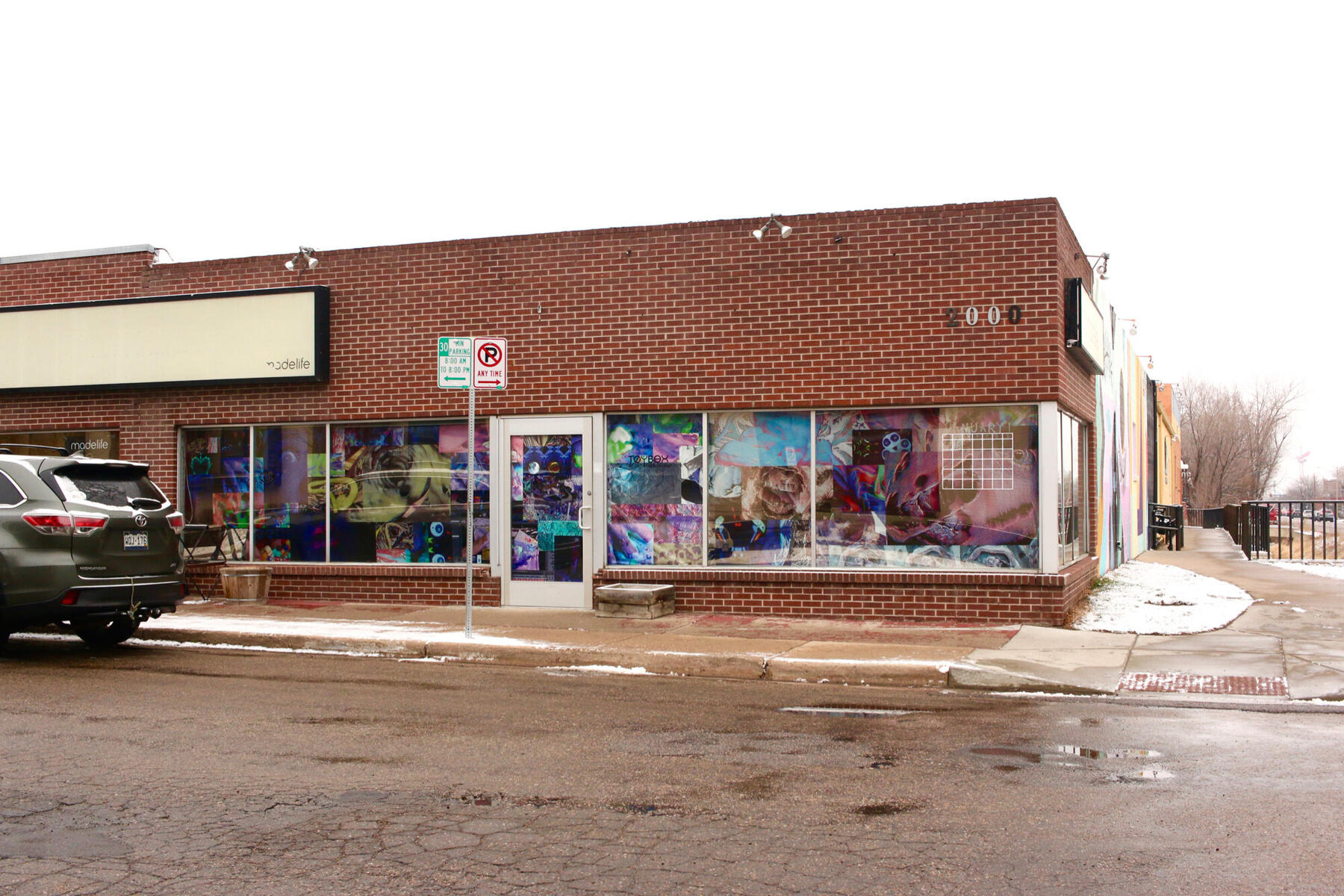 Toybox of Cultural Assumptions, Vinyl Building Wrap, madelife Boulder